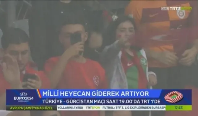 A young fan supports Turkey in an Amedspor jersey